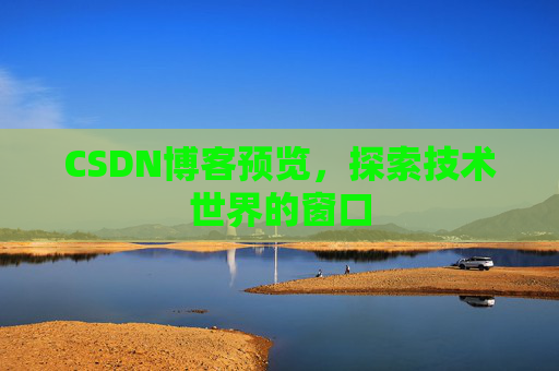 CSDN博客预览,探索技术世界的窗口